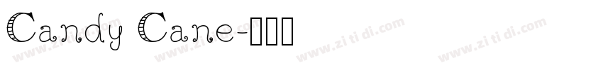Candy Cane字体转换